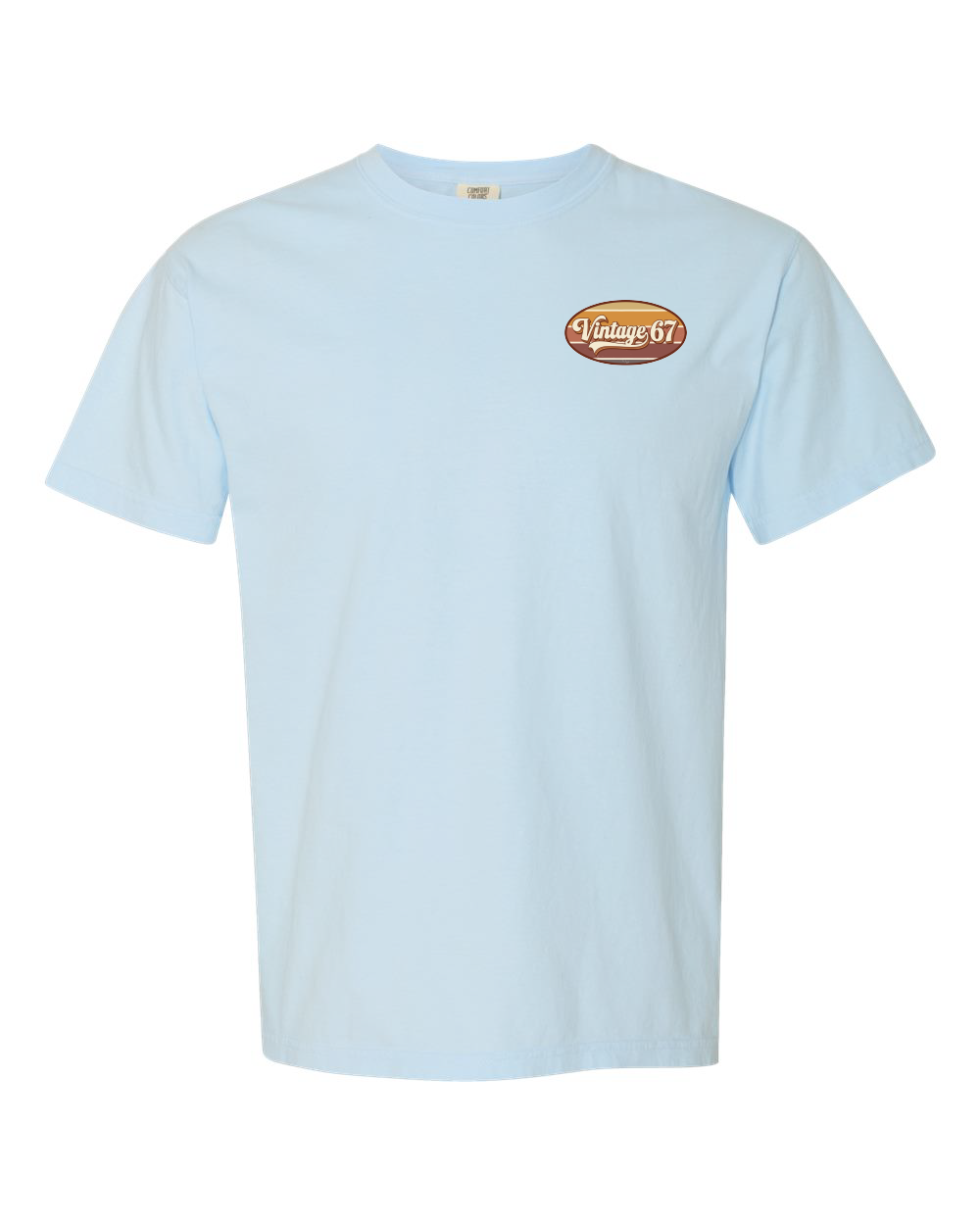 Vintage 67 Beach Scene Premium Comfort Color Garment-Dyed T-Shirt