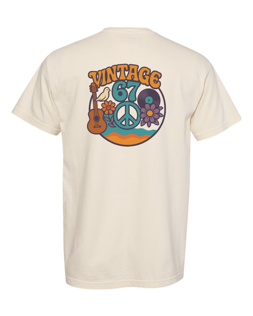 Vintage 67 Woodstock Premium Comfort Color Garment-Dyed T-Shirt