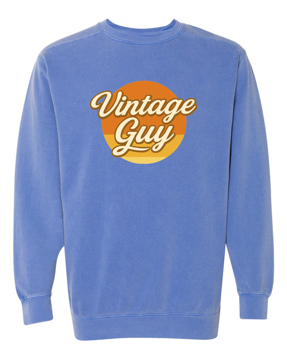 Vintage 67 Vintage Guy Premium Comfort Colors Unisex Garment-Dyed Crewneck Sweatshirt