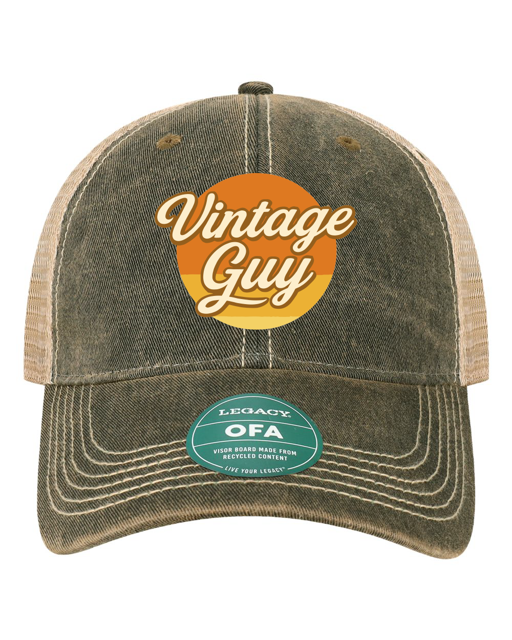 Vintage 67 Vintage Guy Legacy Old Favorite Trucker Cap