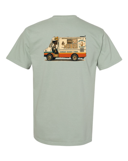 Vintage 67 Ice Cream Truck Premium Comfort Color Garment-Dyed T-Shirt #1717