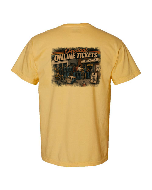 Vintage 67 Online Tickets Premium Comfort Color Garment-Dyed T-Shirt #1717