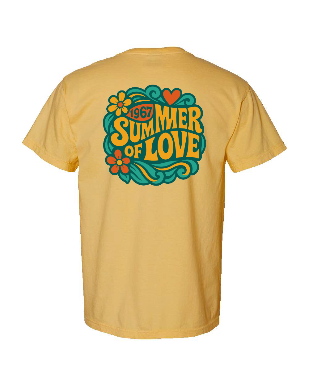 Vintage 67 Summer of Love Premium Comfort Color Garment-Dyed T-Shirt