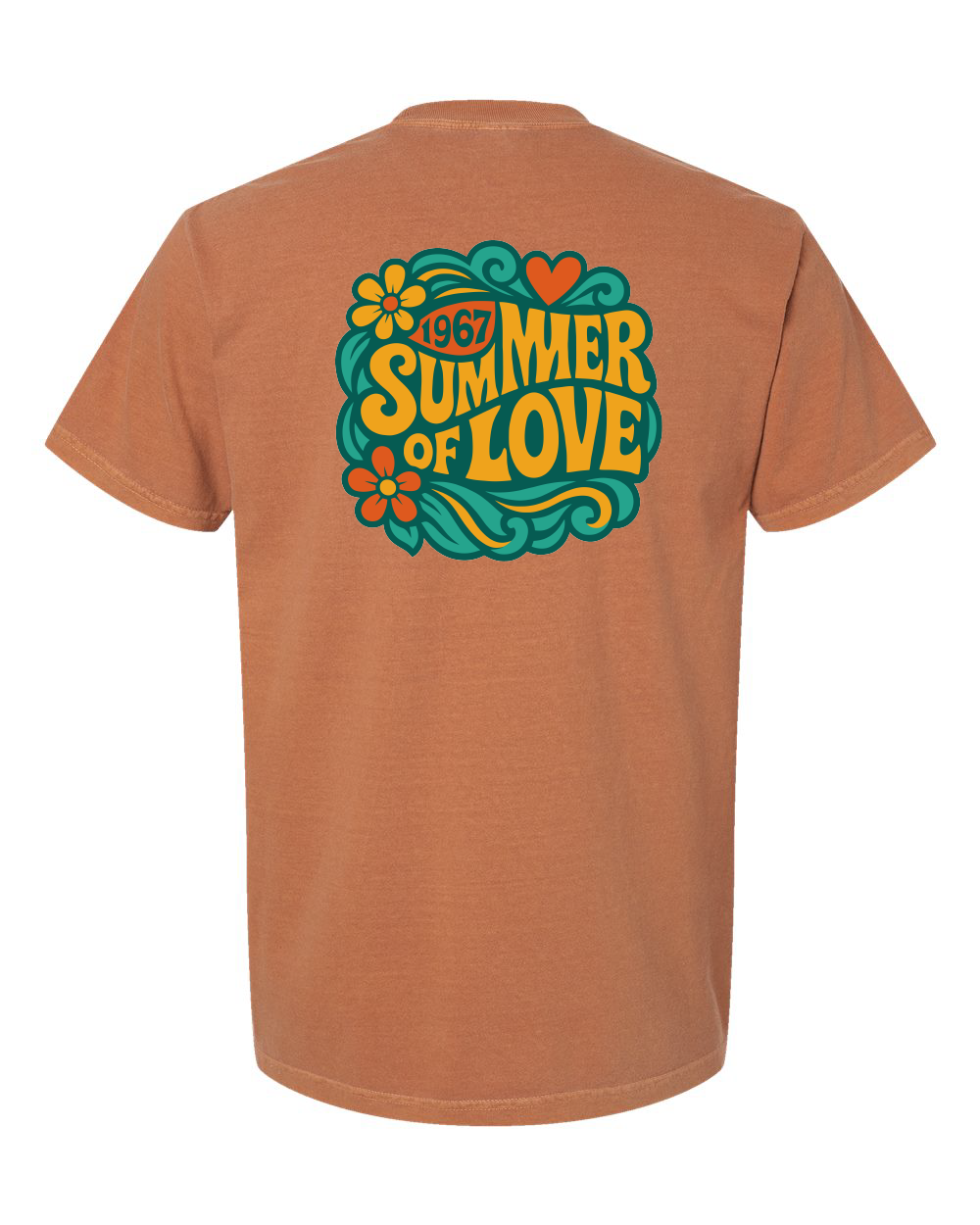 Vintage 67 Summer of Love Premium Comfort Color Garment-Dyed T-Shirt