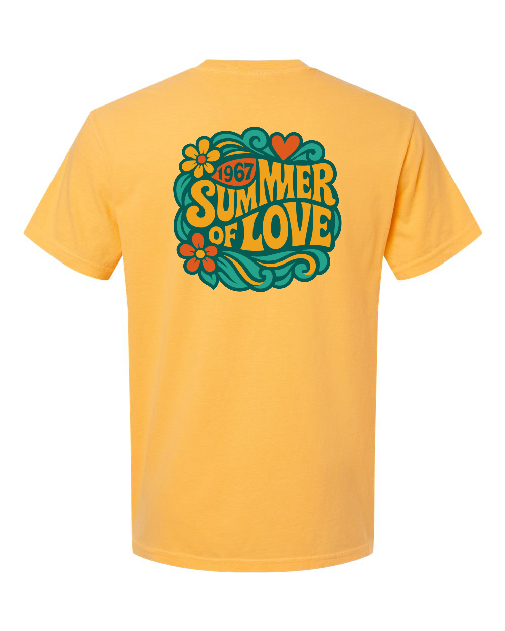 Vintage 67 Summer of Love Premium Comfort Color Garment-Dyed T-Shirt