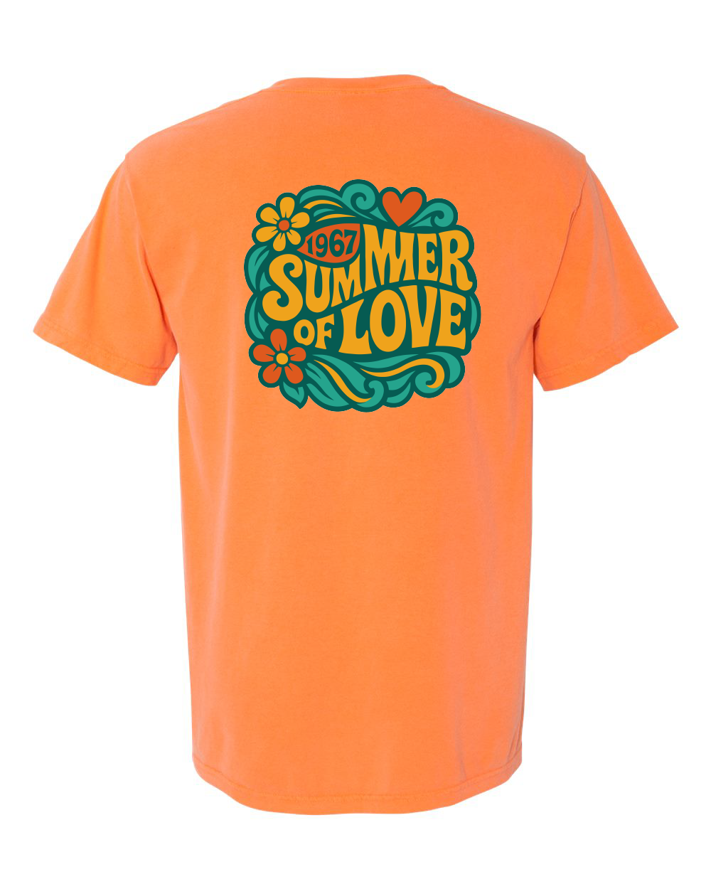Vintage 67 Summer of Love Premium Comfort Color Garment-Dyed T-Shirt