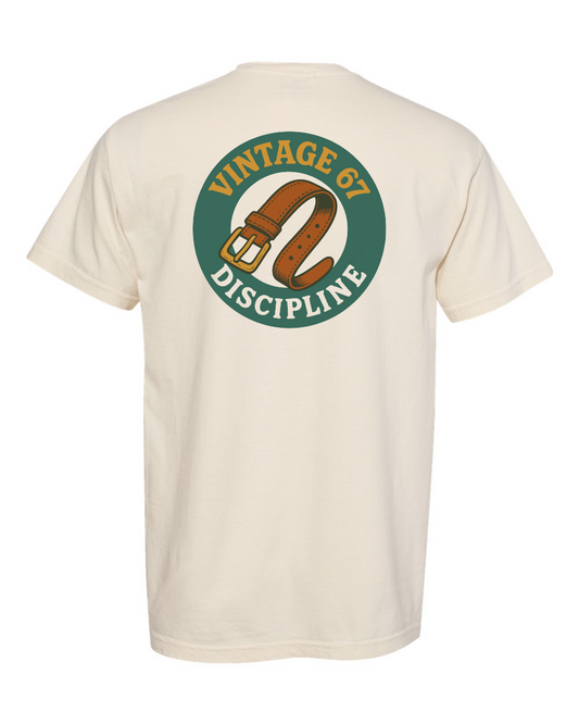Vintage 67 Belt Discipline Premium Comfort Color Garment-Dyed T-Shirt