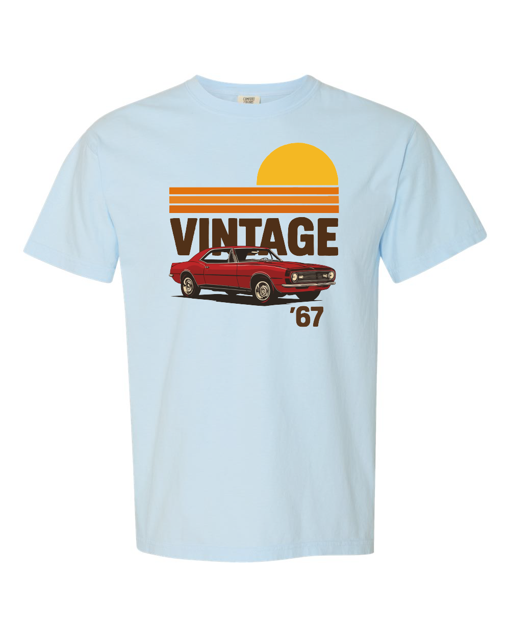Vintage 67 Car Premium Comfort Color Garment-Dyed T-Shirt