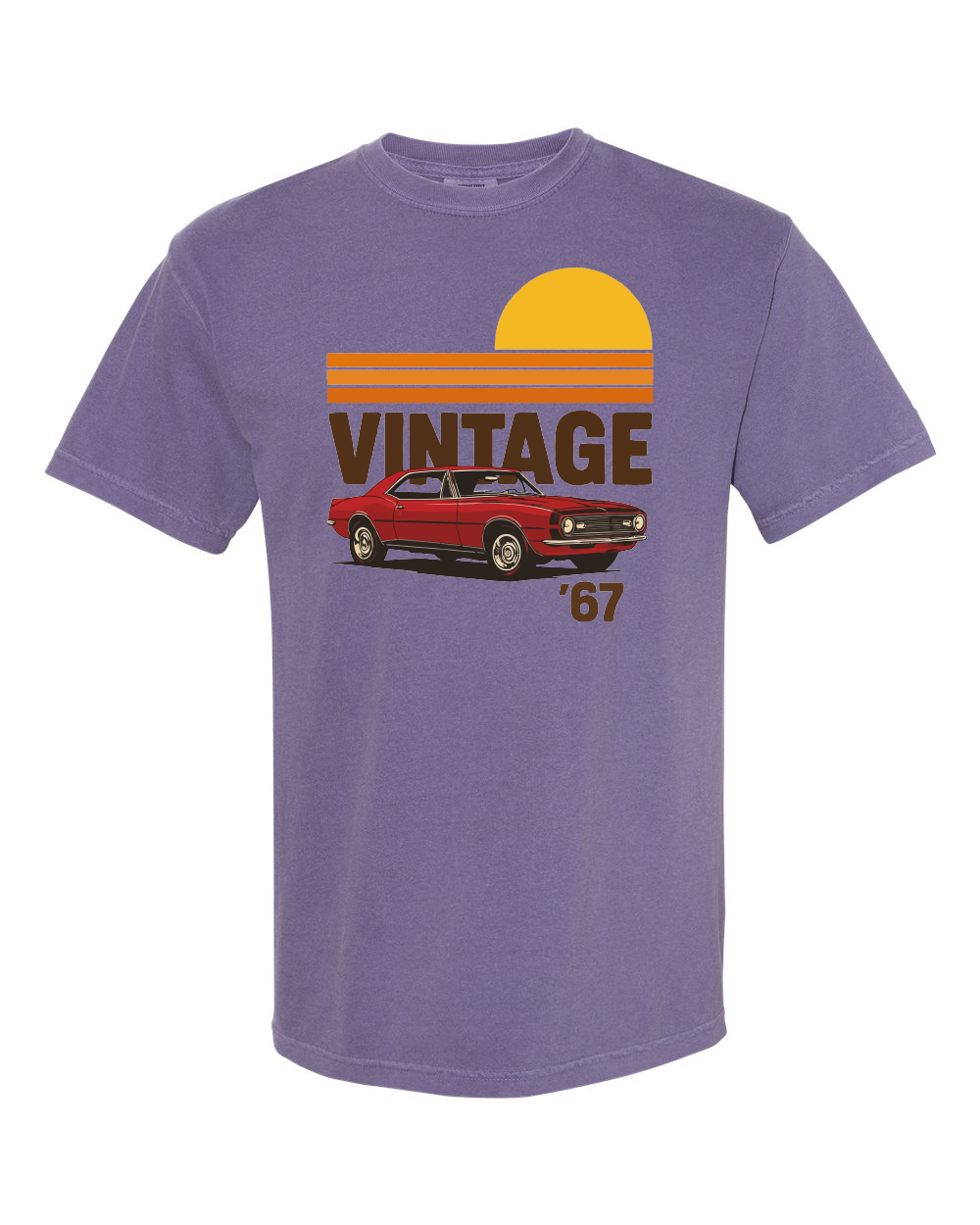 Vintage 67 Car Premium Comfort Color Garment-Dyed T-Shirt