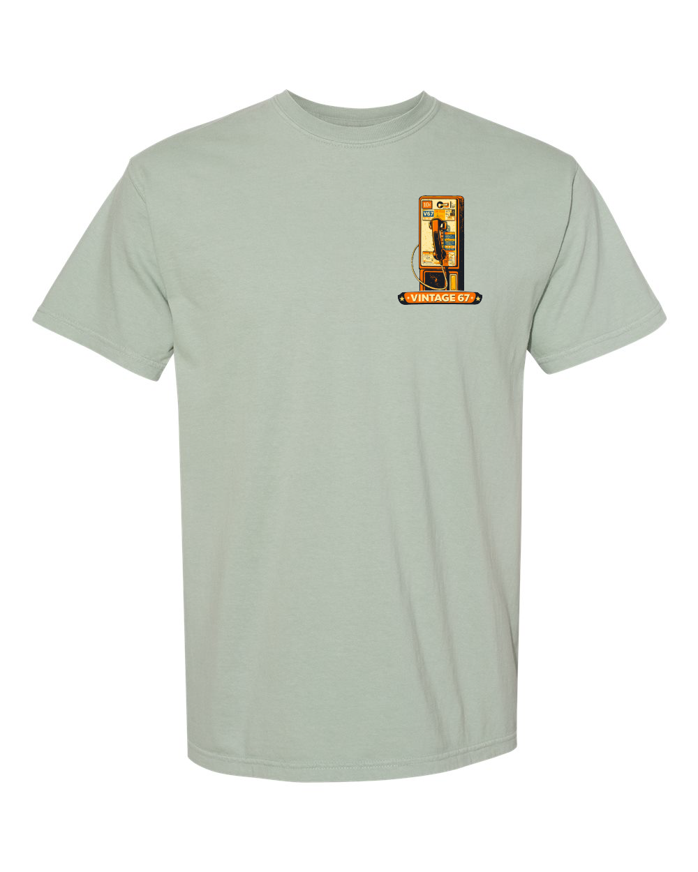 Vintage 67 Dropping A Dime Premium Comfort Color Garment-Dyed T-Shirt #1717