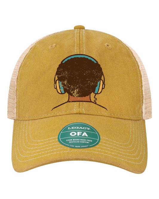Vintage 67 Headphone Legacy Old Favorite Trucker Cap
