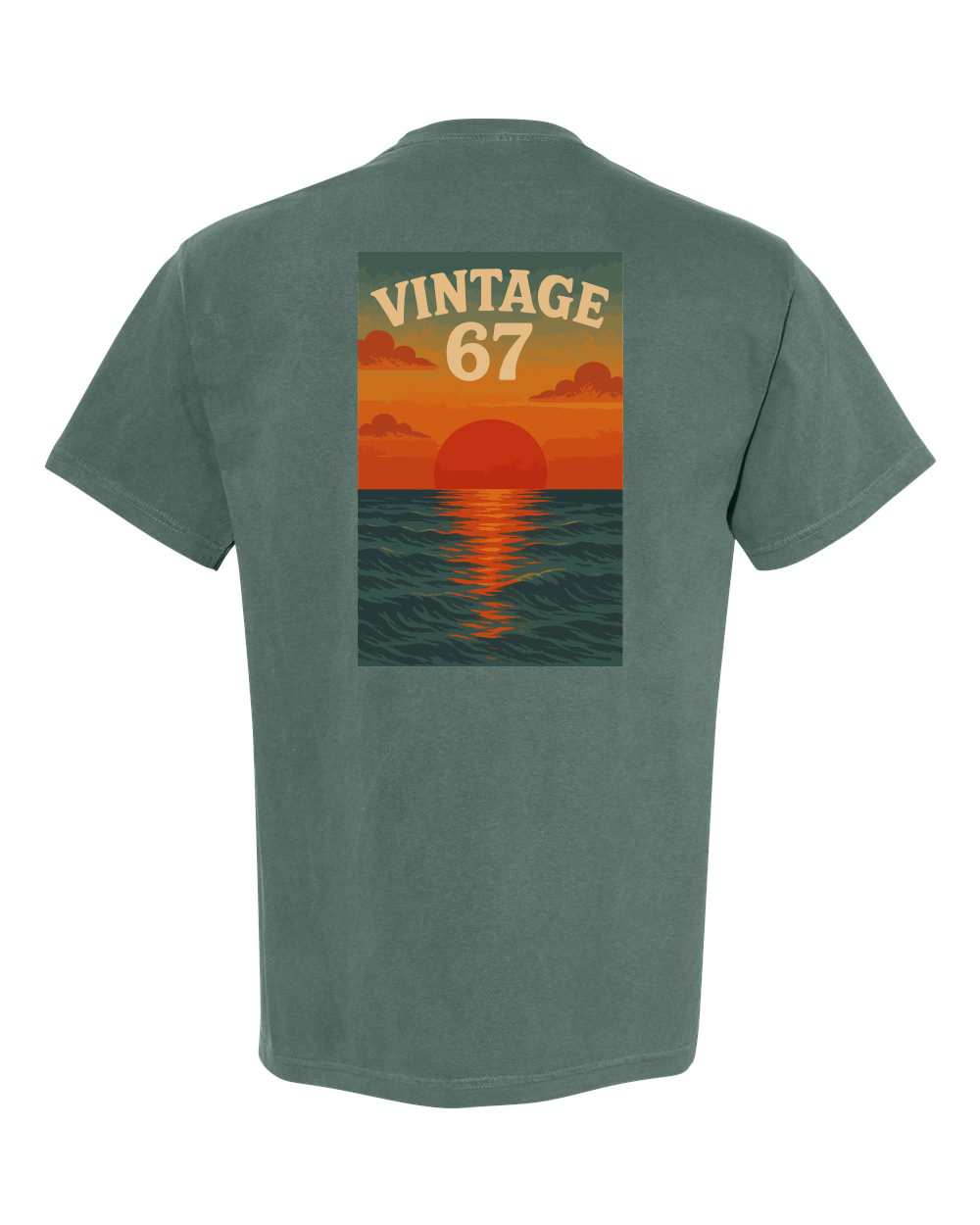 Vintage 67 Sunset Premium Comfort Color Garment-Dyed T-Shirt