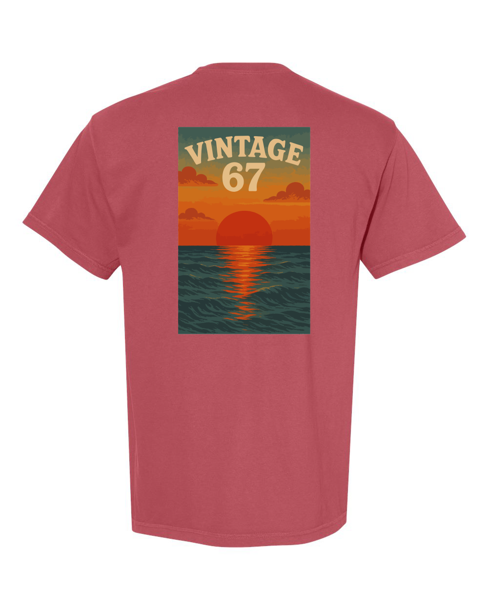 Vintage 67 Sunset Premium Comfort Color Garment-Dyed T-Shirt