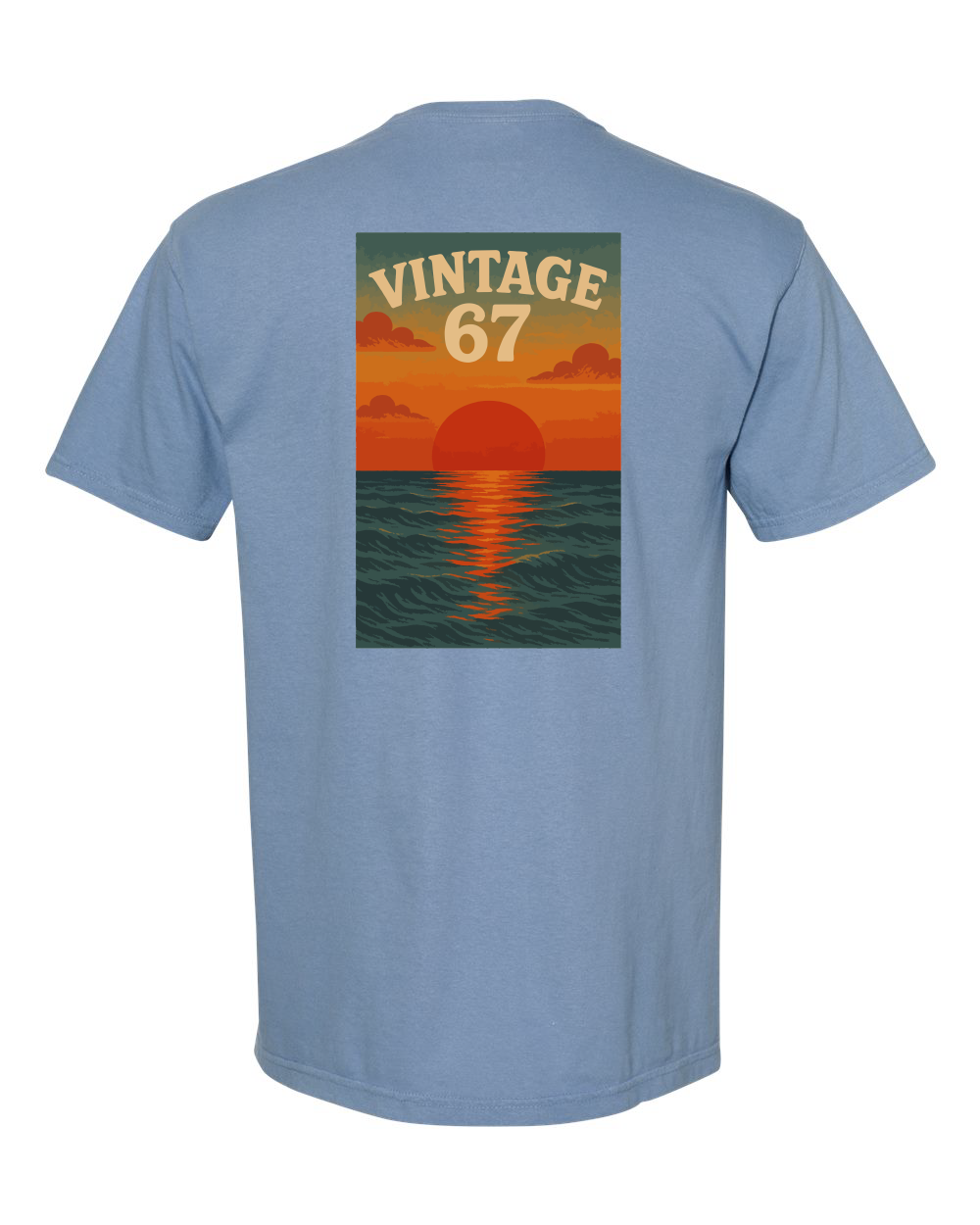 Vintage 67 Sunset Premium Comfort Color Garment-Dyed T-Shirt