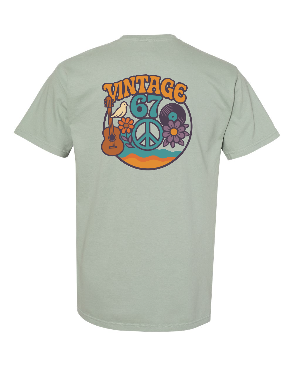 Vintage 67 Woodstock Premium Comfort Color Garment-Dyed T-Shirt