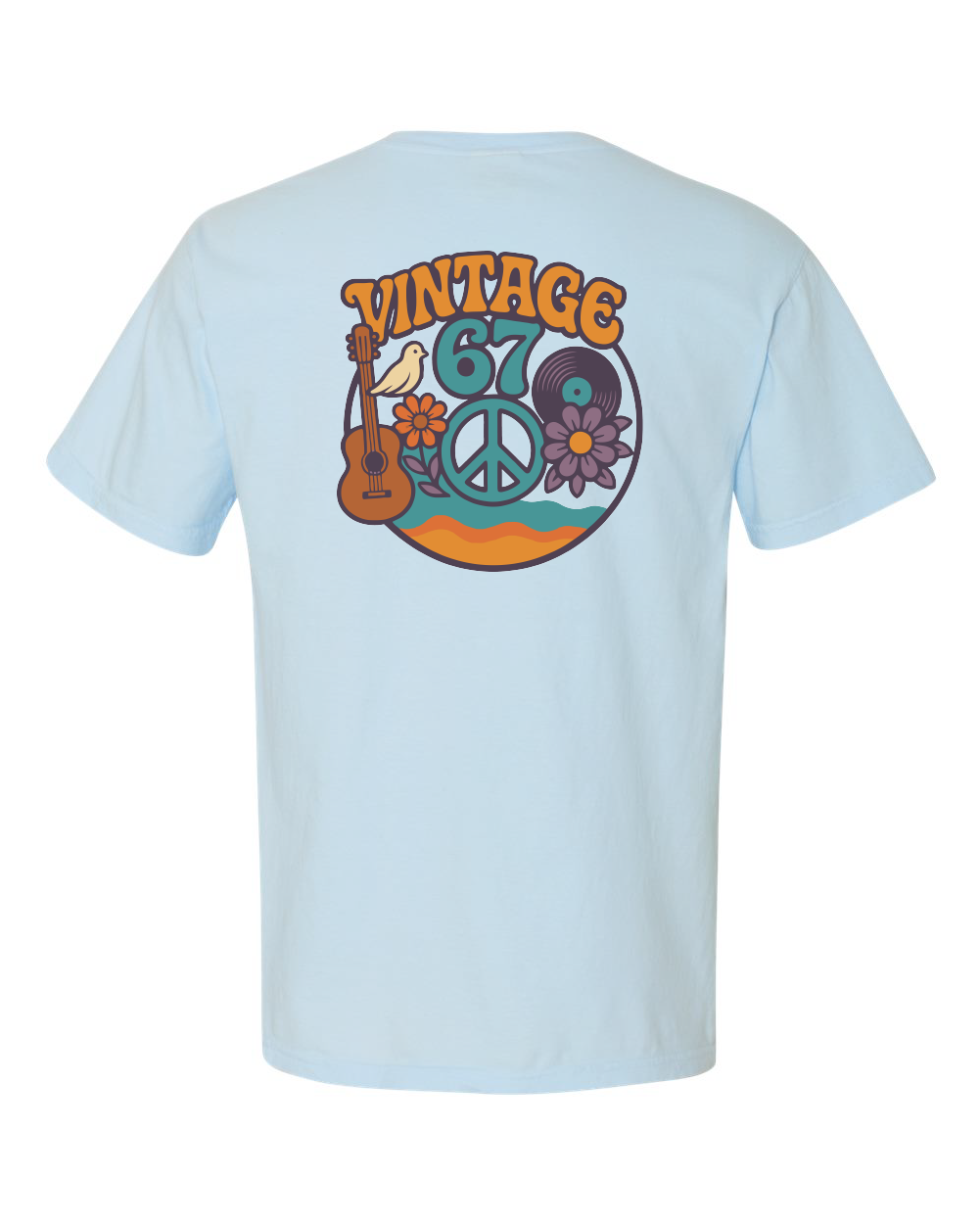 Vintage 67 Woodstock Premium Comfort Color Garment-Dyed T-Shirt