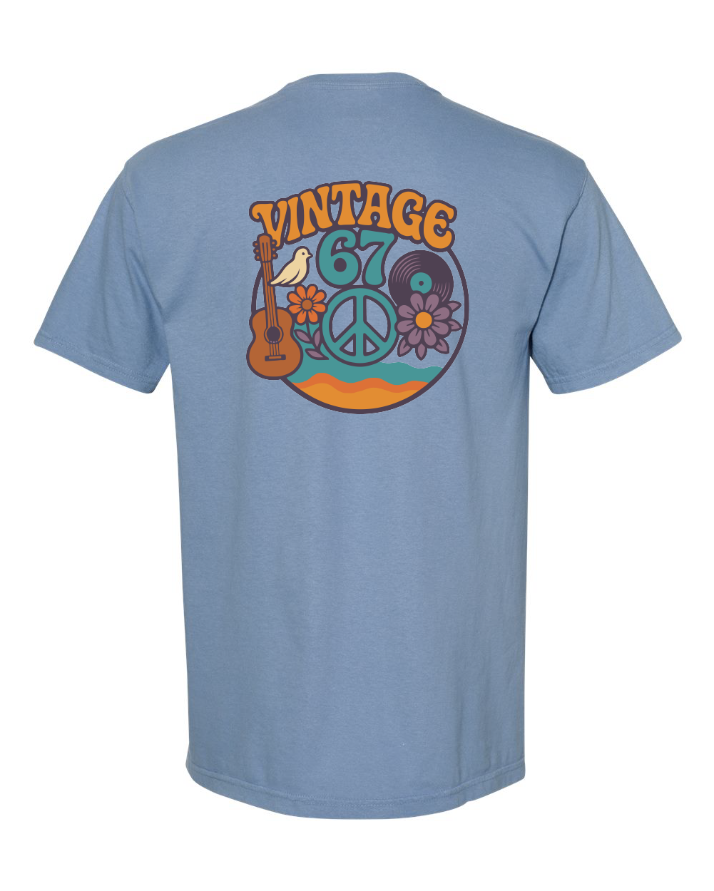Vintage 67 Woodstock Premium Comfort Color Garment-Dyed T-Shirt
