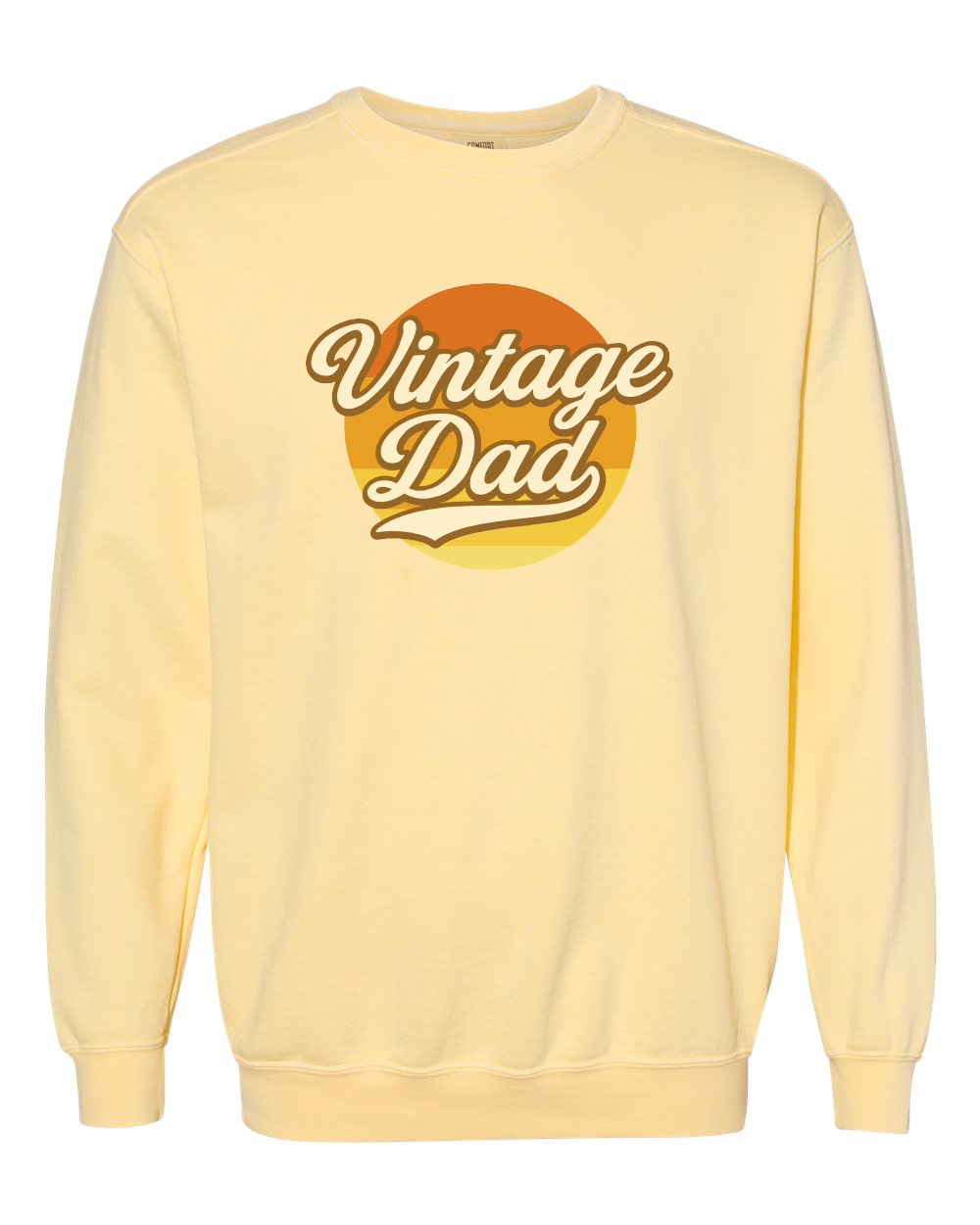 Vintage 67 Vintage Dad Premium Comfort Colors Unisex Garment-Dyed Crewneck Sweatshirt