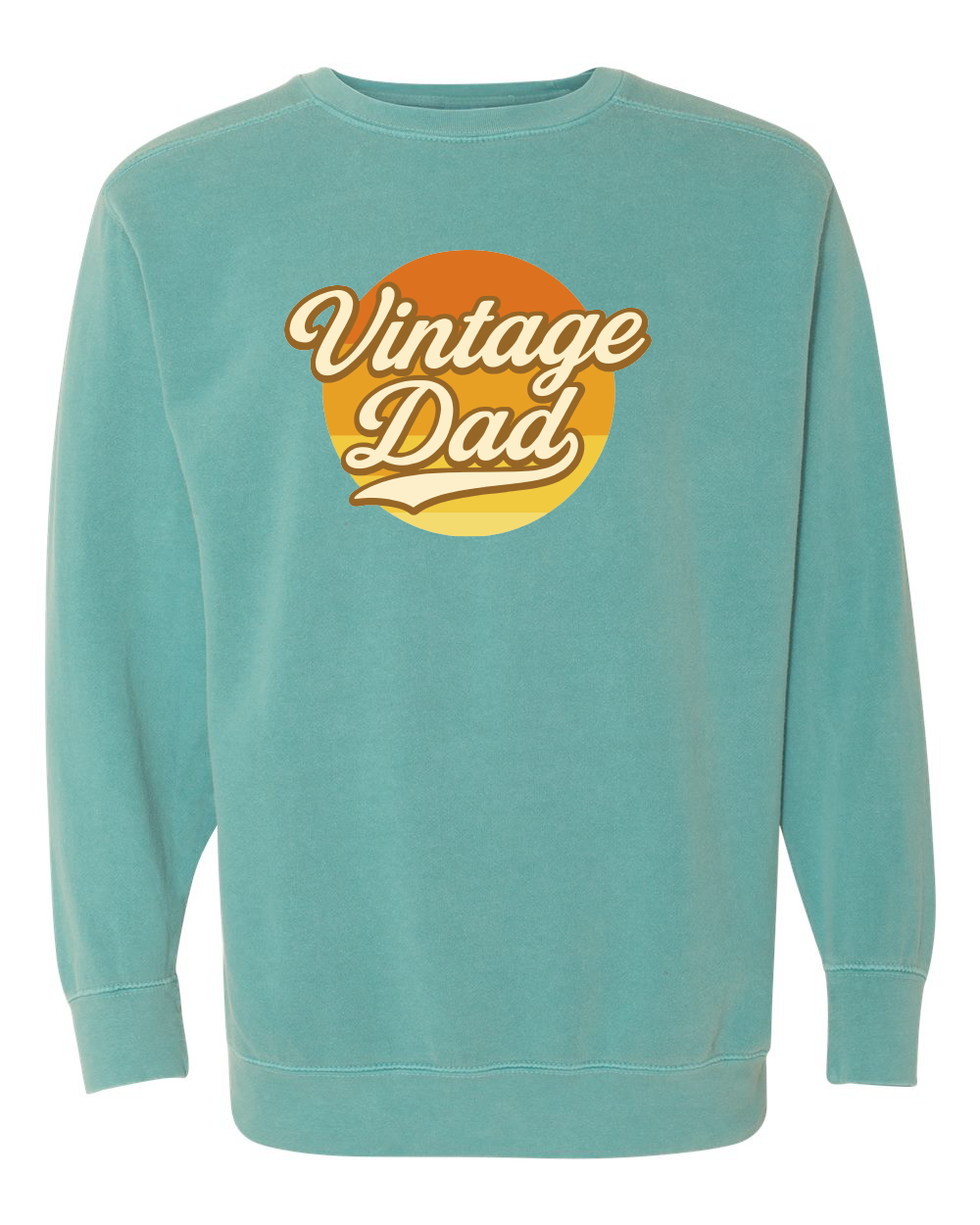 Vintage 67 Vintage Dad Premium Comfort Colors Unisex Garment-Dyed Crewneck Sweatshirt