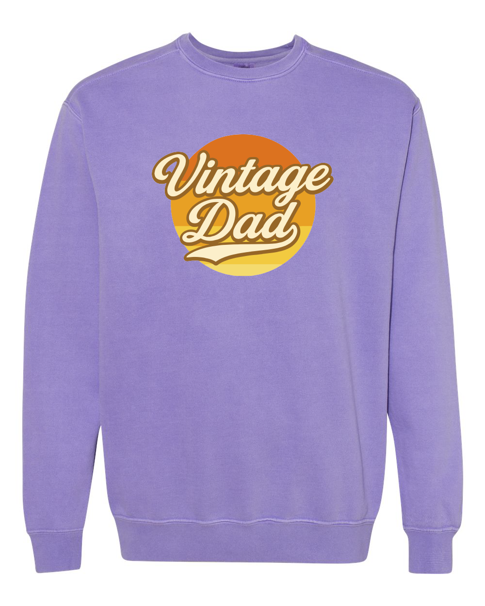 Vintage 67 Vintage Dad Premium Comfort Colors Unisex Garment-Dyed Crewneck Sweatshirt