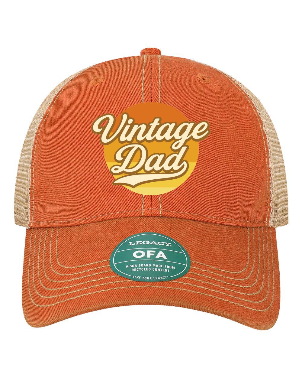 Vintage 67 Vintage Dad Legacy Old Favorite Trucker Cap