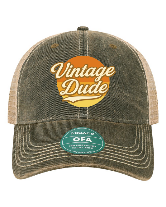 Vintage 67 Vintage Dude Legacy Old Favorite Trucker Cap