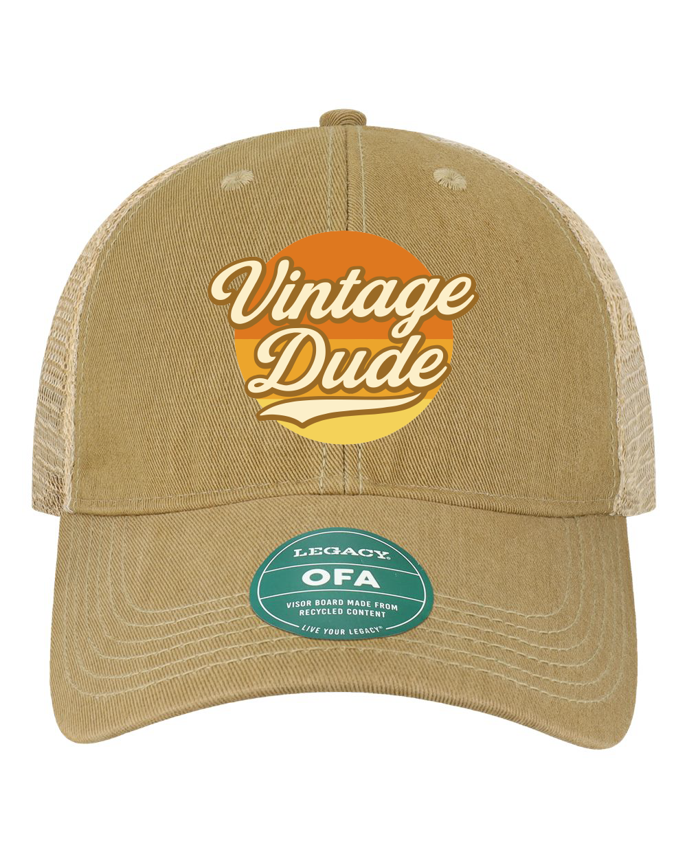 Vintage 67 Vintage Dude Legacy Old Favorite Trucker Cap