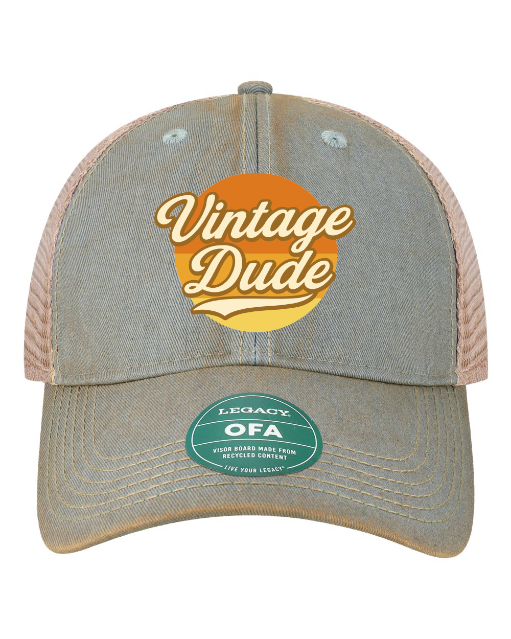 Vintage 67 Vintage Dude Legacy Old Favorite Trucker Cap