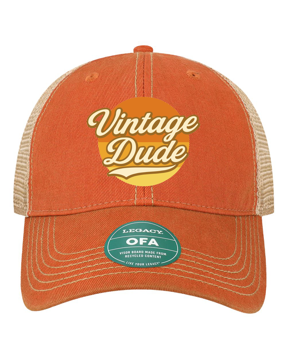 Vintage 67 Vintage Dude Legacy Old Favorite Trucker Cap