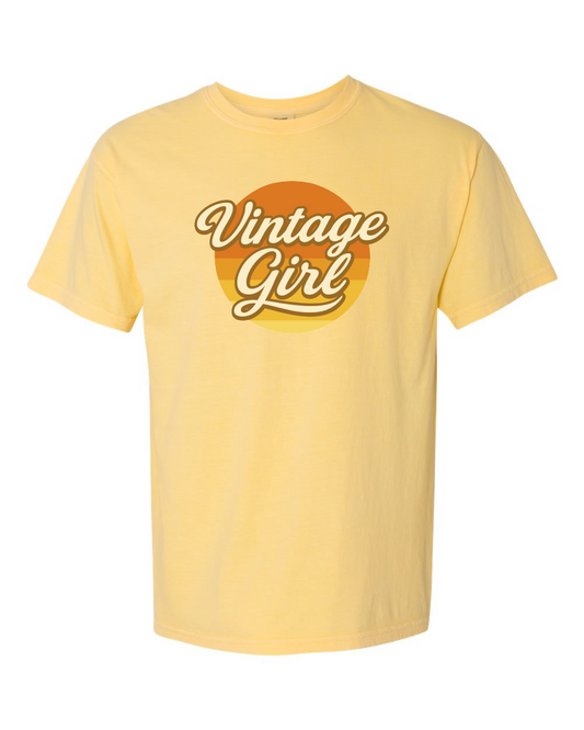 Vintage 67 Vintage Girl Premium Comfort Color Garment-Dyed T-Shirt