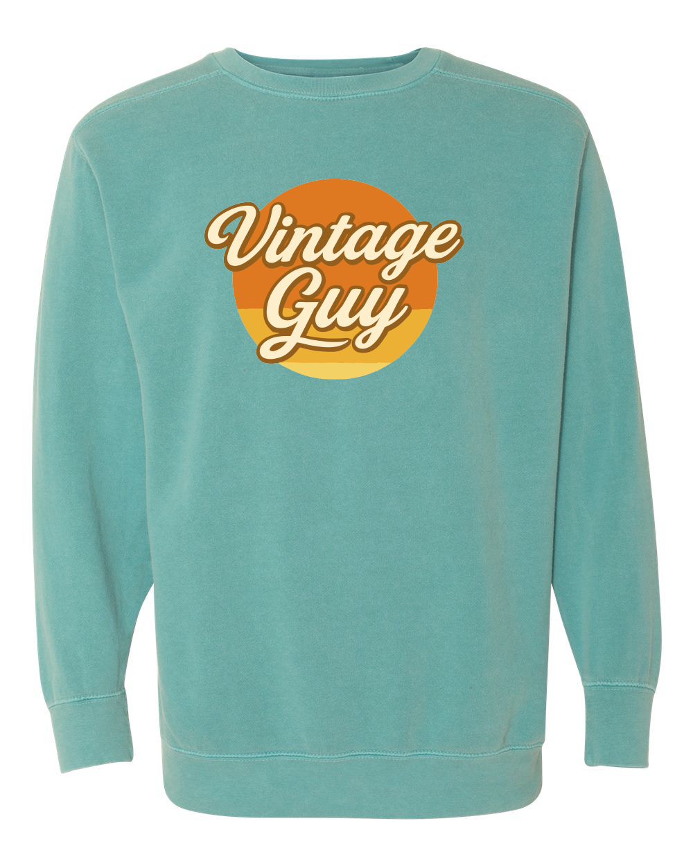 Vintage 67 Vintage Guy Premium Comfort Colors Unisex Garment-Dyed Crewneck Sweatshirt