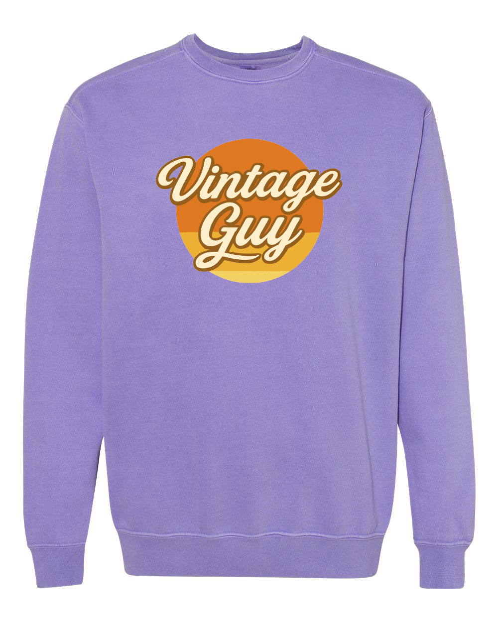Vintage 67 Vintage Guy Premium Comfort Colors Unisex Garment-Dyed Crewneck Sweatshirt