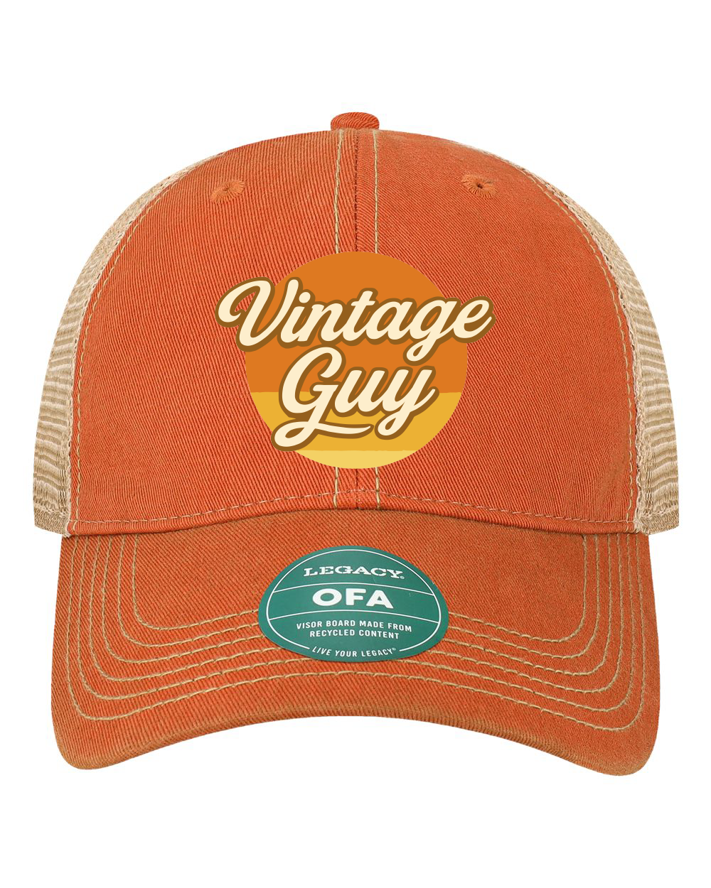 Vintage 67 Vintage Guy Legacy Old Favorite Trucker Cap